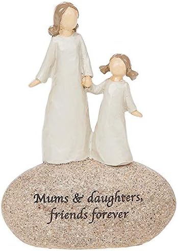 Angels Mums and Daughters Friends Forever Sentimental Pebble Gift