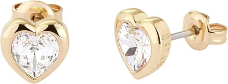 Ted Baker Han Women’s Crystal Heart Stud Earrings – Elegant Jewelry