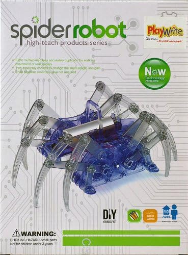 Spider Robot Kit by Playwrite Science, shortened to Spider Kit by Playwrite Science.