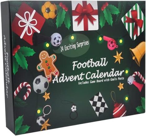 2023 Sly Sippy Football Advent Calendar: 24 Gifts & Surprises. Includes Game Board. Perfect Christmas or World Cup Rugby Gifts.