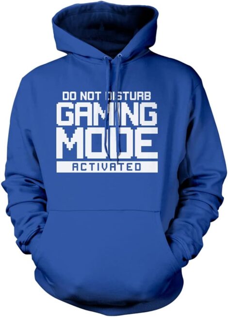 Teen Gamer Hoodie: Do Not Disturb Mode Activated – Unisex Adults & Kids. Console Game Online Hoody for Boys.