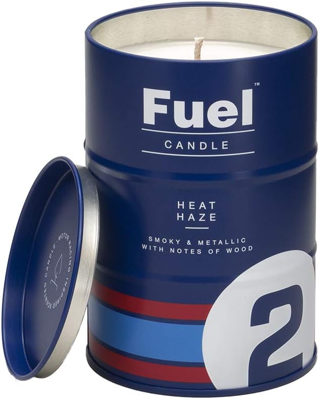 Luckies of London Fuel Candles | Scented Candles for Car Lover | Gifts for Men | Scented Candle for Room Decor | Funny Gifts for Dad & Candles for Men | Long Burn Man Cave Soy Candle | Novelty Gifts