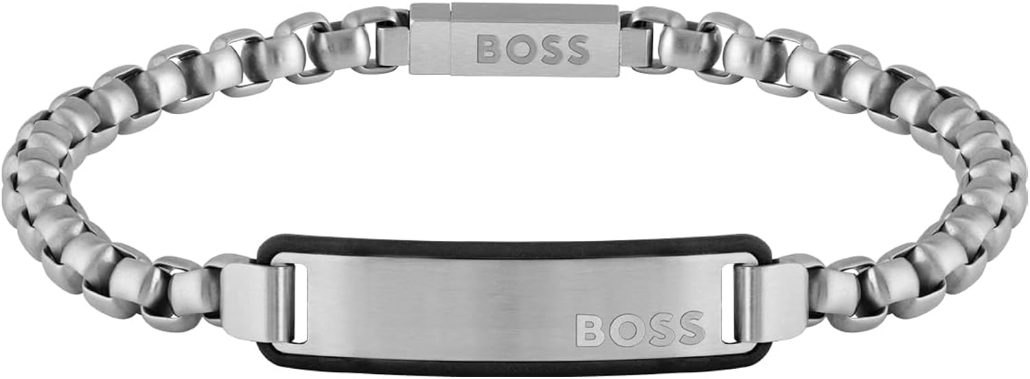 BOSS Jewelry Men's ID Collection Chain Bracelet - 1580049M