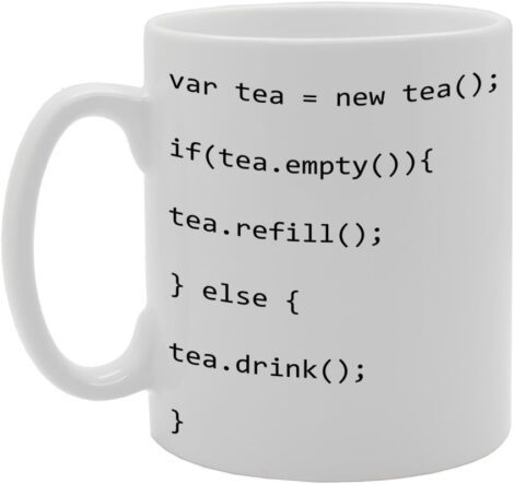 MG381 Tea Programming Language Mug