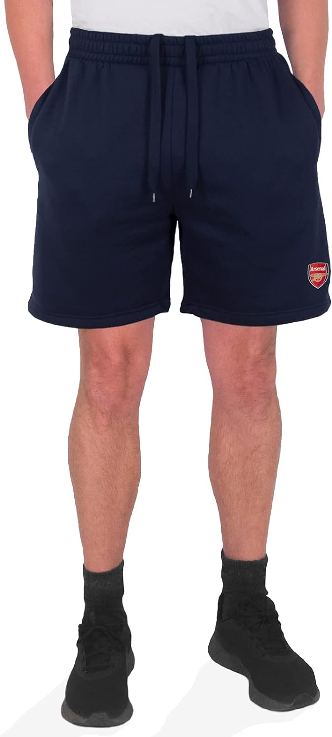 Arsenal FC Mens Shorts Jogger Fleece Official Football Gift