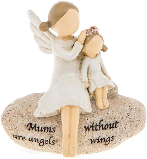 Mums are angels Sentimental Pebble Gift