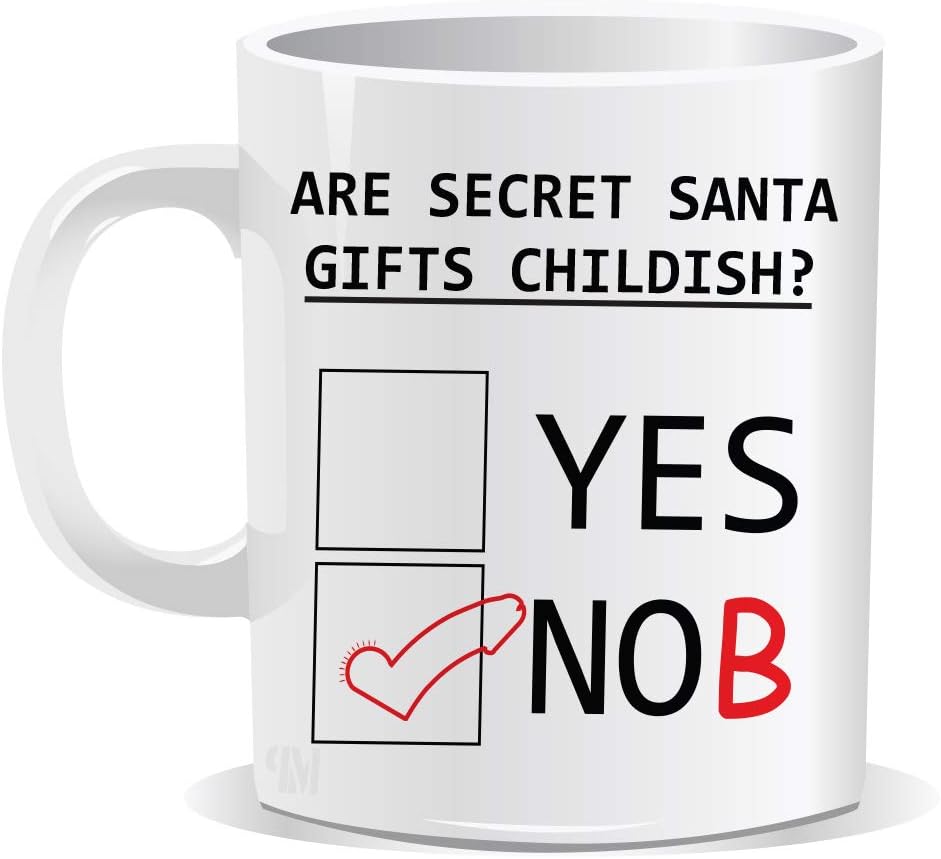 are Secret Santa Gifts Childish Mug Rude Adult Funny Birthday Novelty Gift Sarcastic Office Men Women Tea Coffee Perfect Mugs®