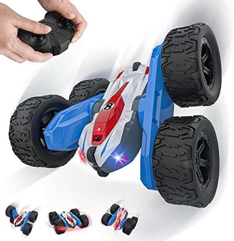 4×4 RC Stunt Car – Double Sided 360°Rotation, Perfect Gift for Kids, Indoor/Outdoor Games