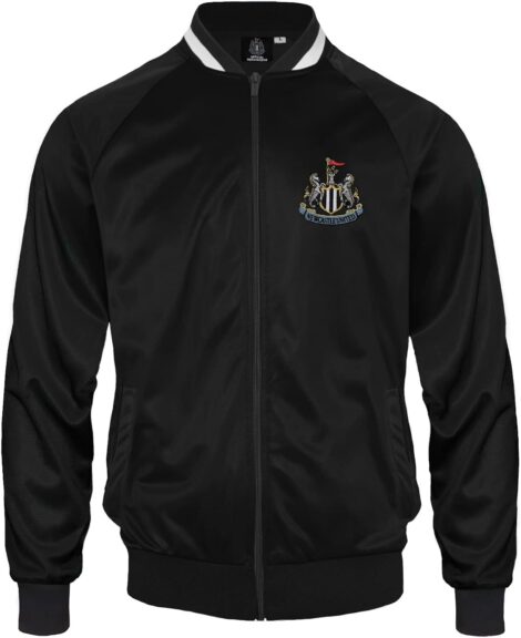 Official Newcastle United Retro Track Top – Perfect Gift for Men’s Football Fans