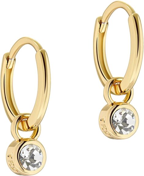 Ted Baker Women’s Crystal Huggie Hoop Earrings – Sinalaa Design