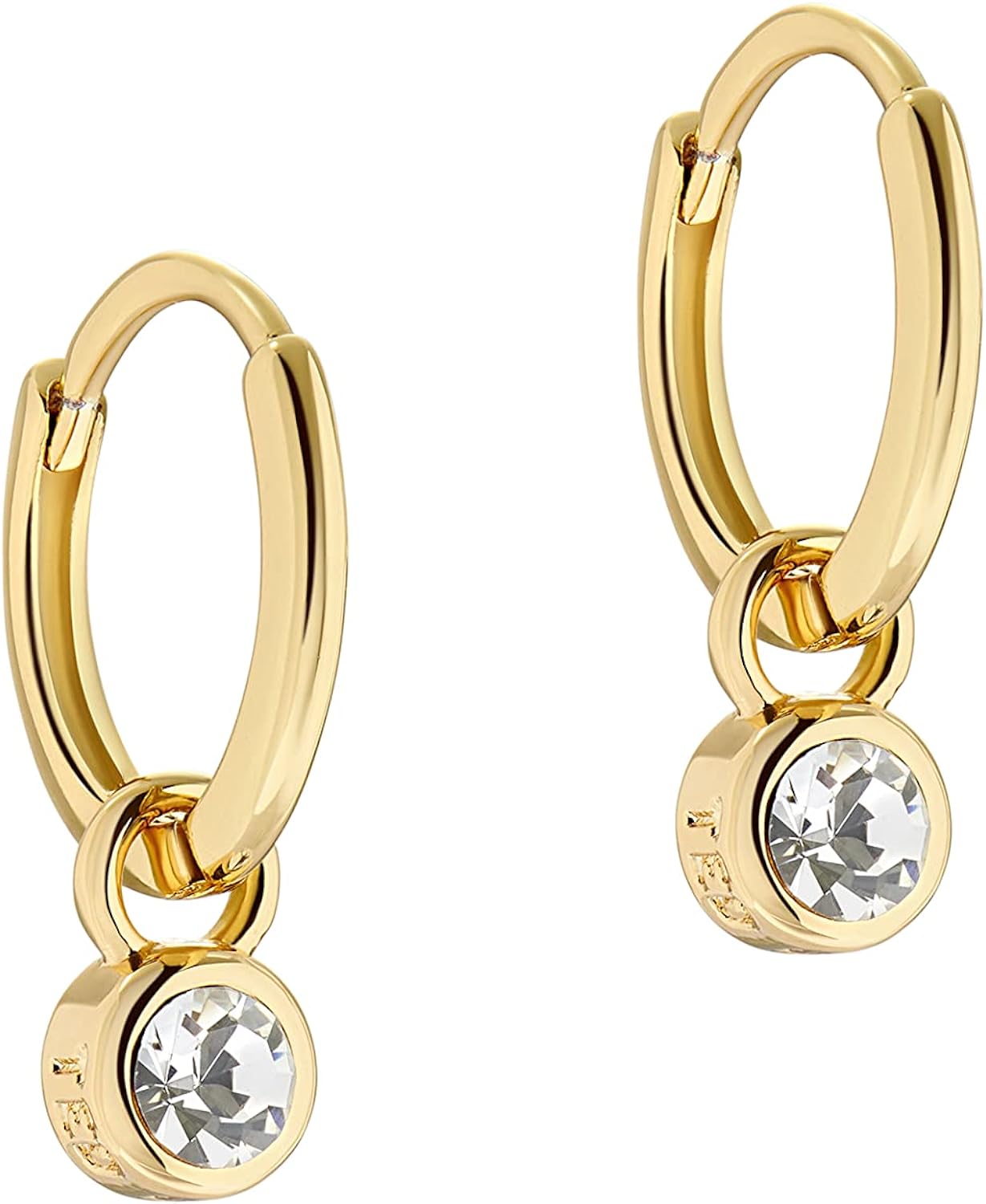 Ted Baker Sinalaa Crystal Huggie Hoop Earrings For Women