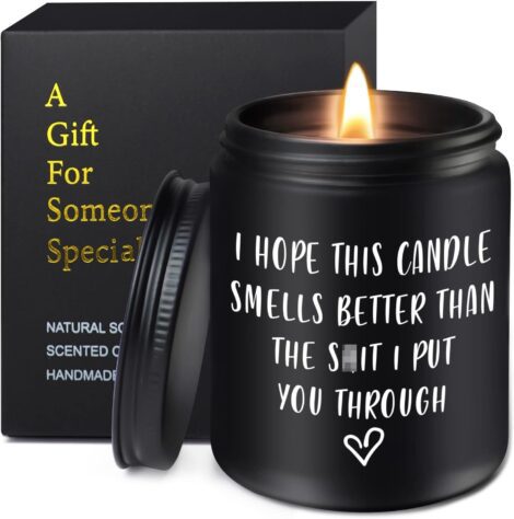 Mrssbea Men’s Scented Candles – Perfect Gifts for Men, Dad, Boyfriend, Husband, Grandpa (7oz)