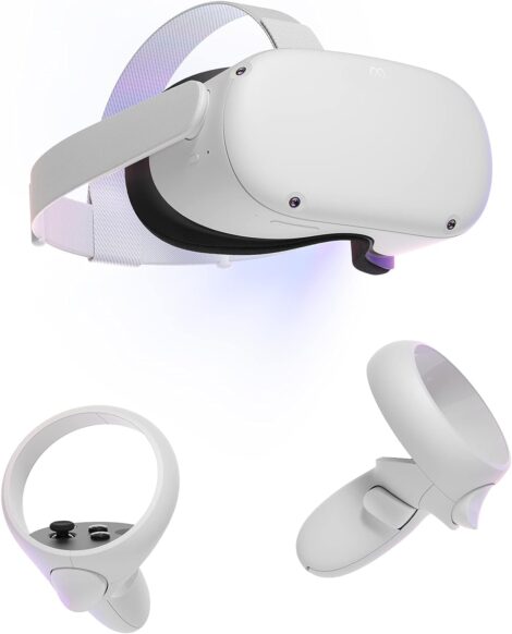 Renewed Meta Quest 2: Cutting-edge All-In-One VR Headset – 128 GB.
