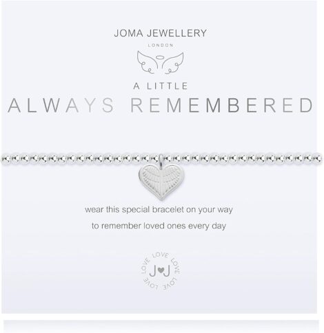 Joma Jewelry’s Silver ‘Always Remember’ Bracelet