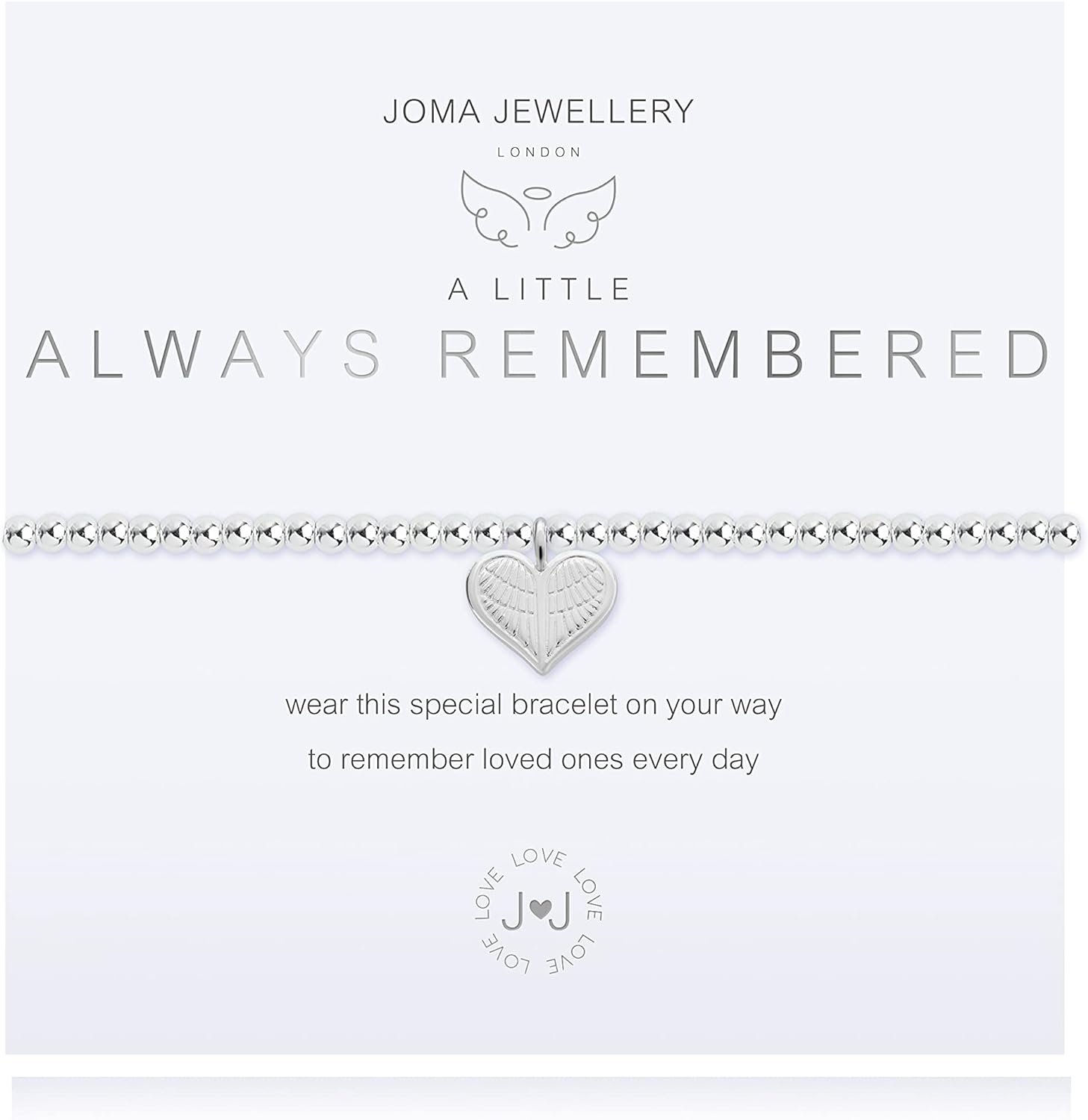 Joma Jewellery A LITTLE ALWAYS REMEMBER BRACELET IN SILVER