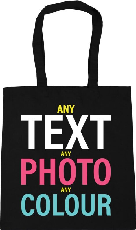 Hippowarehouse Customizable Tote Bag – 42cm x 38cm, 10L