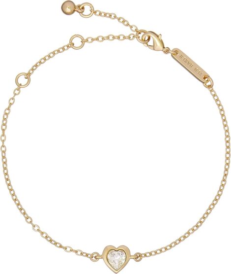 Ted Baker women’s crystal heart bracelet, Hansa.