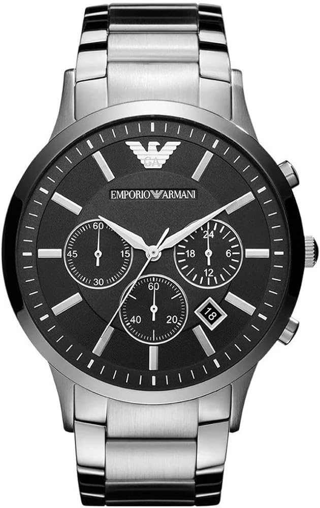 Emporio Armani Men's Chronograph Stainless Steel Watch