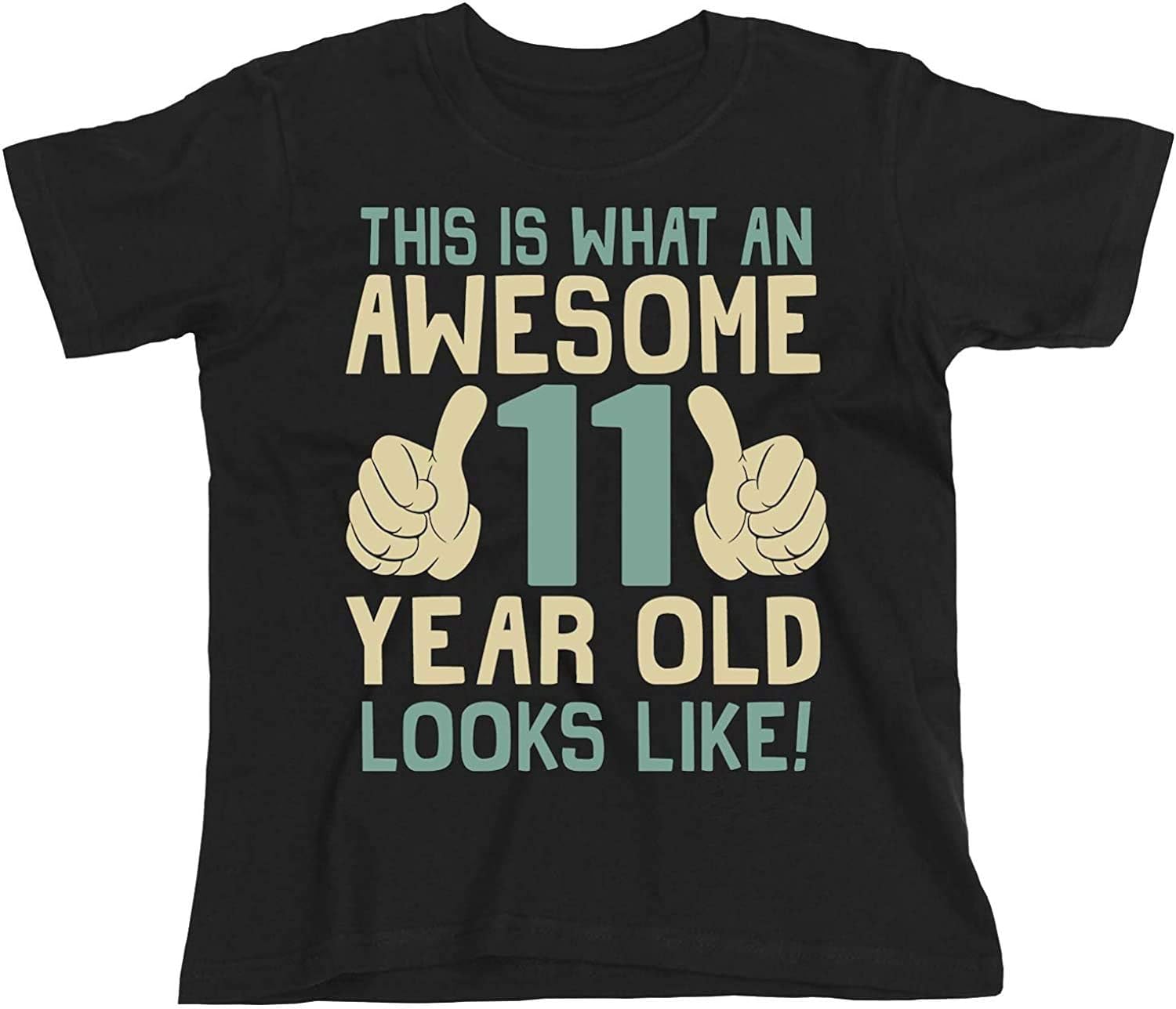 11th Birthday Gift - This is What an Awesome 11 Year Old Looks Like - Boys Girls Kids Organic T-Shirt