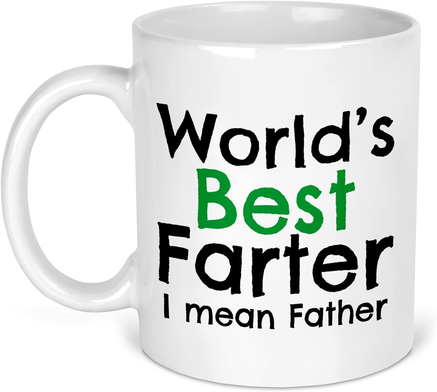 Worlds best farter ~ mean father ~ Fathers Day Gift ~ Dad Mug ~ Dad Birthday ~ Dad Coffee ~ Gift for Dad ~ first fathers day by the T bird