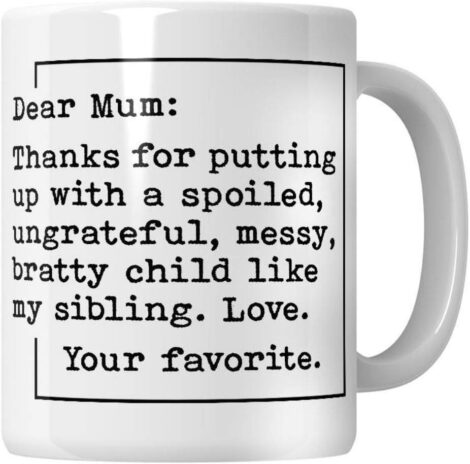 WG – Hilarious Mum Mug, Perfect Birthday Gift for Her