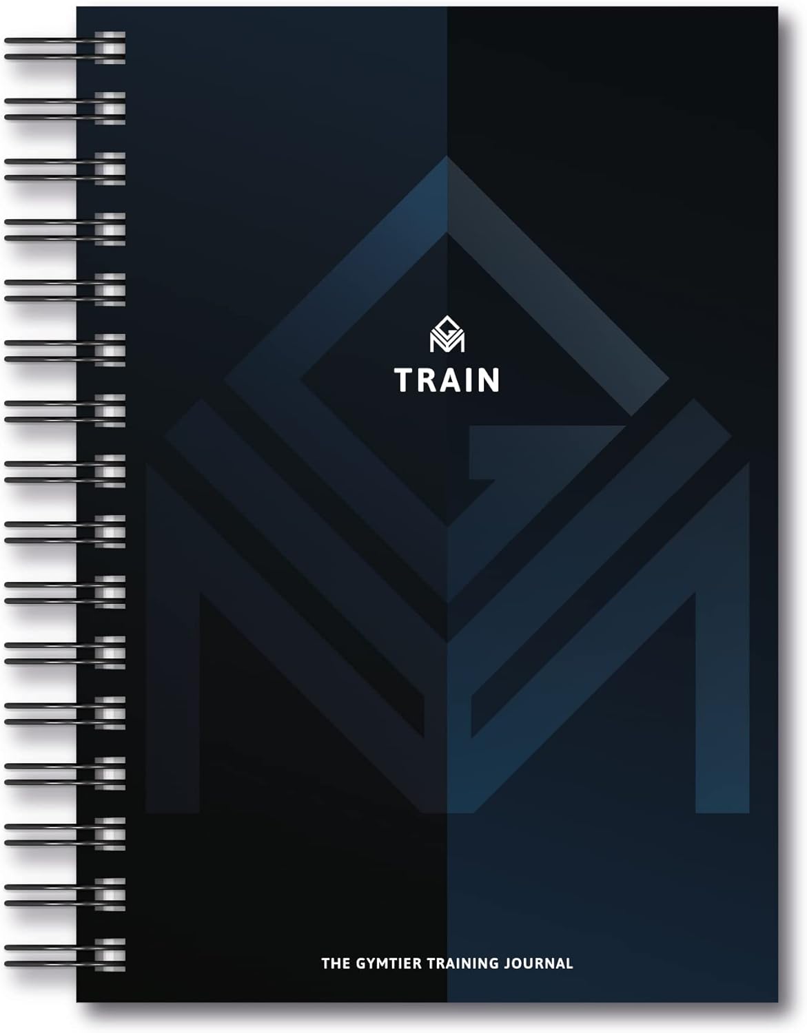 GYMTIER Workout Training Journal - A5 Gym Fitness Log Diary - 200 Pages Track your workouts - One Rep Max Tracker - Body Weight Goals & Tracking