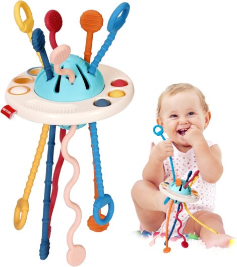 Montessori Travel Toys for 1-Year-Old Boys – Perfect Gift for Baby’s Sensory Development.