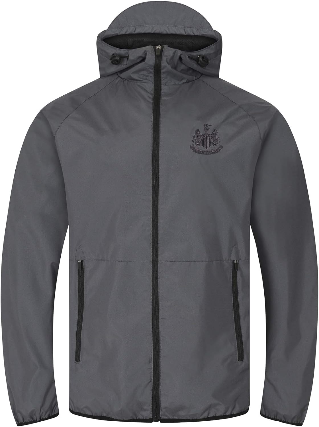 Newcastle United Mens Jacket Shower Windbreaker OFFICIAL Football Gift