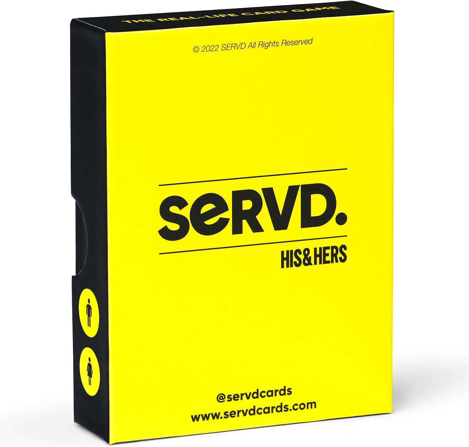 SERVD - His & Hers - The Hilarious Real-Life Couples Card Game