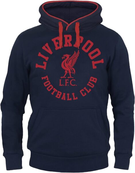 Liverpool FC Official Football Graphic Fleece Hoody – Perfect Gift for Men.