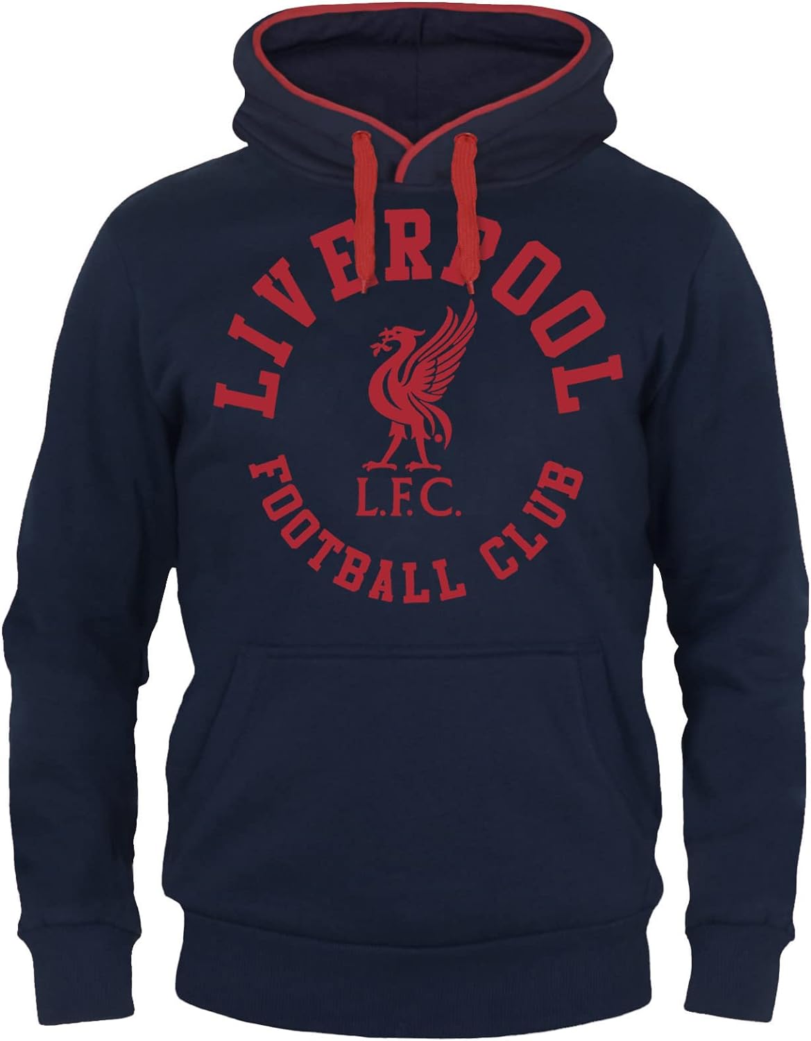 Liverpool FC Mens Hoody Fleece Graphic Official Football Gift