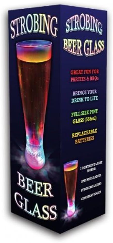 Strobing Beer Glass