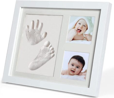 PewinGo Clay Kit: Baby Photo Frame for Newborns. Perfect Gift for New Parents, Baby Shower, and Nursery Decoration.