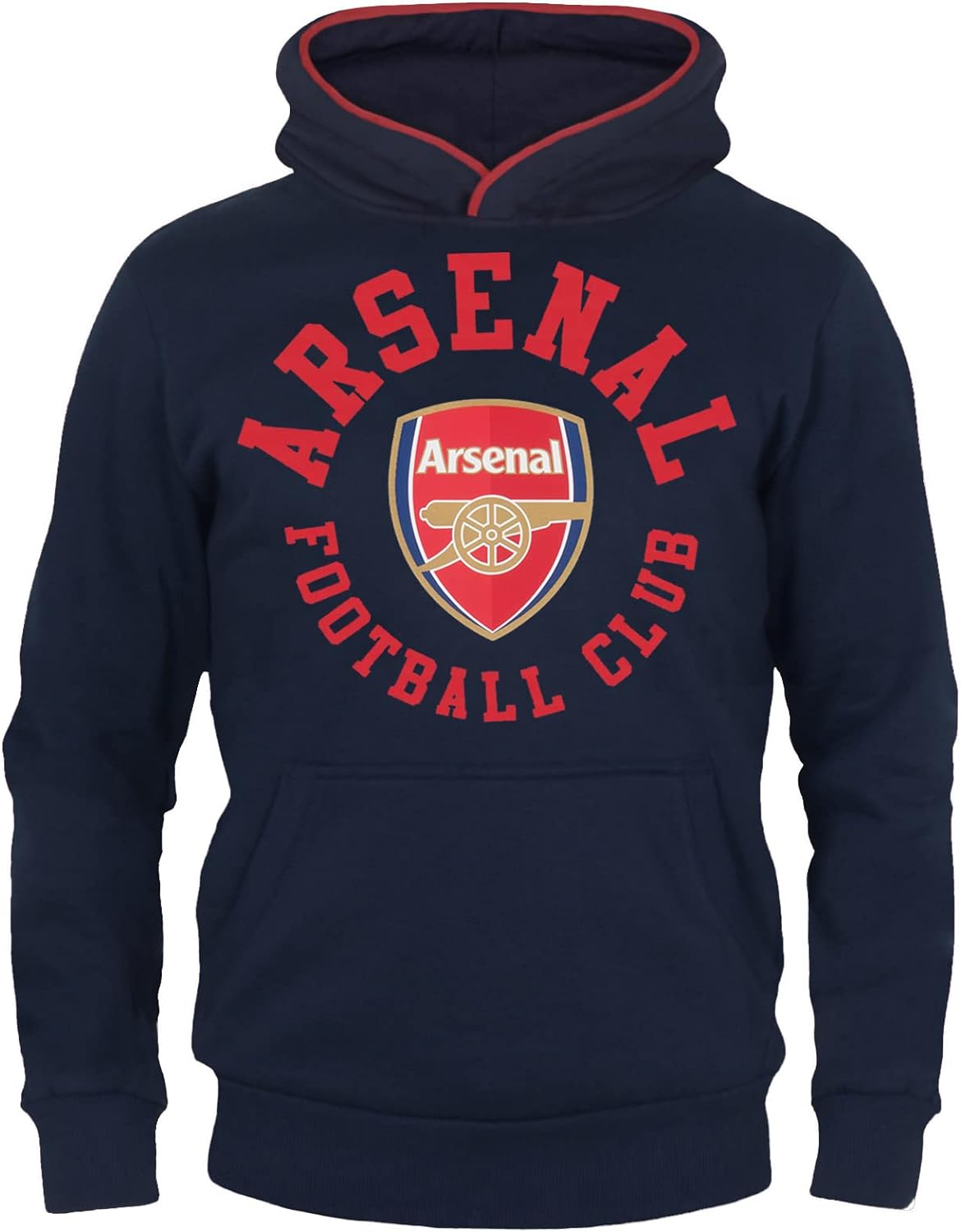 Arsenal FC Boys Hoody Fleece Graphic Kids Official Football Gift