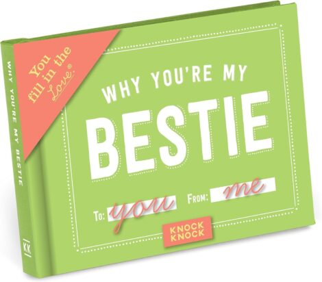 Knock Knock Bestie Fill-in-the-Blank Journal: 4.5 x 3.25-Inches