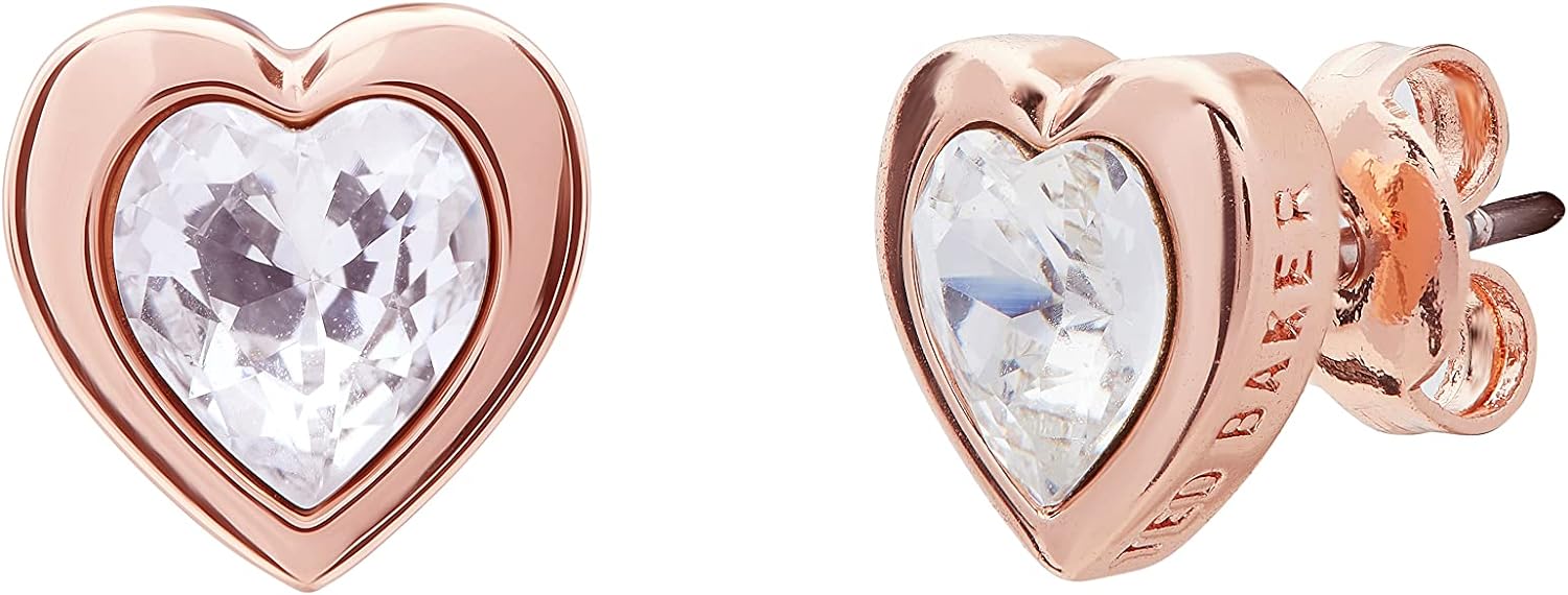 Ted Baker Han Crystal Heart Stud Earrings For Women