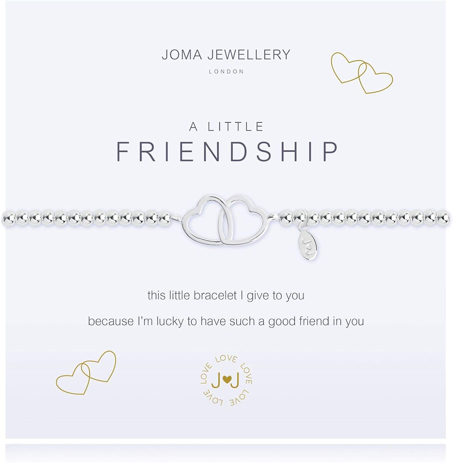 A Little Friendship Bracelet | For A True Friend to Show You Care | The Classic Thoughtful Jewellery Present for A Friend