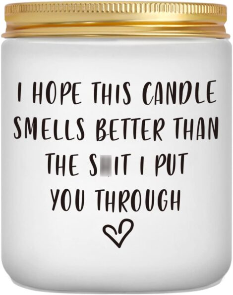 Funny Scented Candles – Apology and Celebration Gifts for Loved Ones.