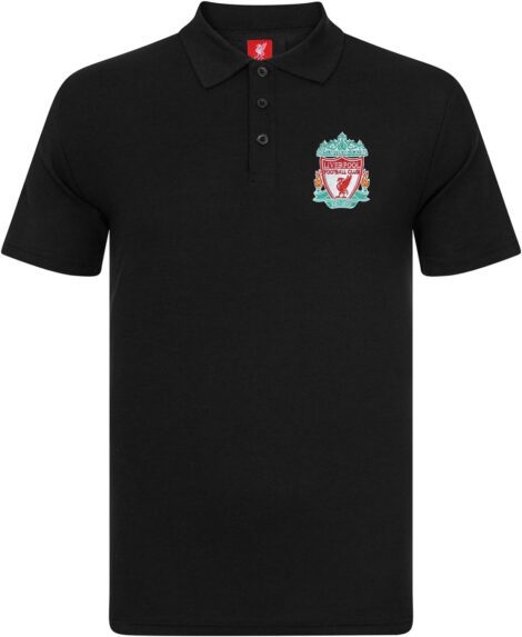 Liverpool FC Official Crest Polo Shirt – Authentic Football Merchandise