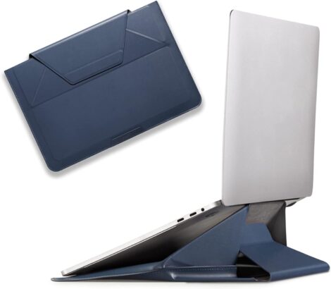 MOFT Laptop Sleeve: Stylish, Expandable, Ultra-Slim Bag & Stand for 15-16 inch Notebooks; Compatible with MacBook, HP, Dell, Lenovo, Asus.