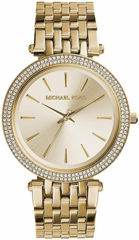 M. Kors Women’s Darci Watch, Three Hand Movement, Steel Strap.