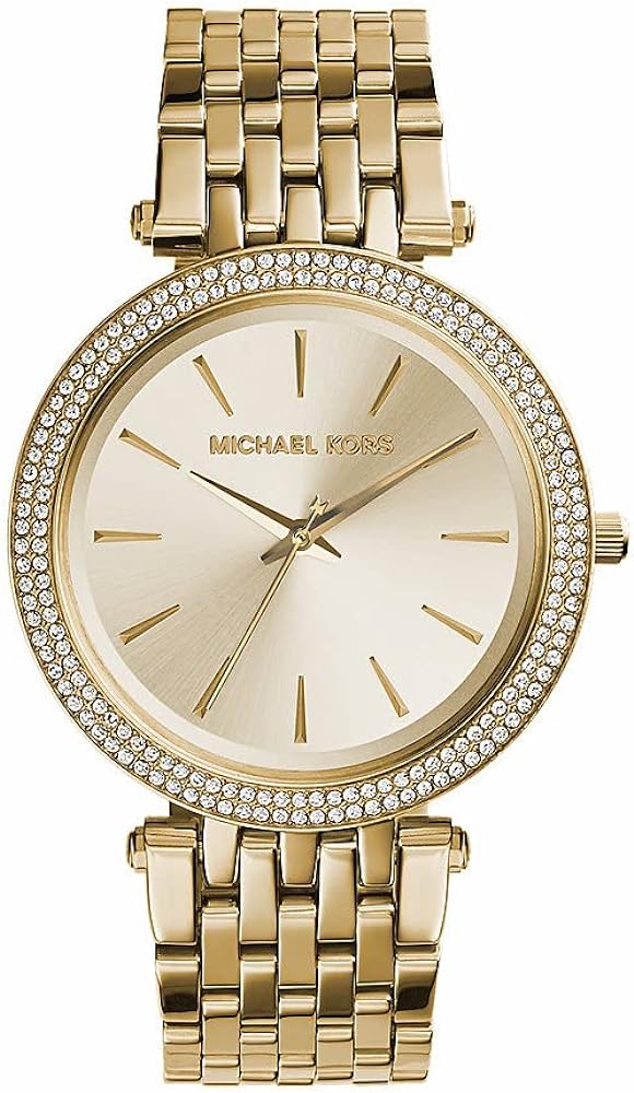 Michael Kors Women's Watch Darci, Three Hand Movement, Stainless Steel Strap