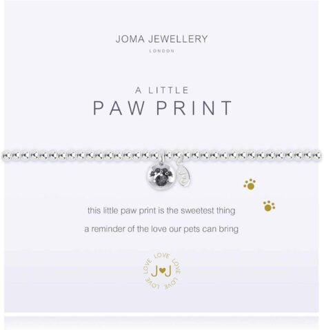 Joma Jewellery’s Tiny Paw Print Bracelet