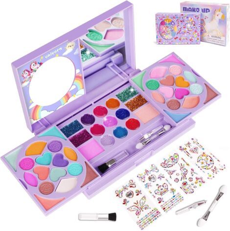 Princess Makeup Set: Washable Gifts for Girls 3+ Years Old.