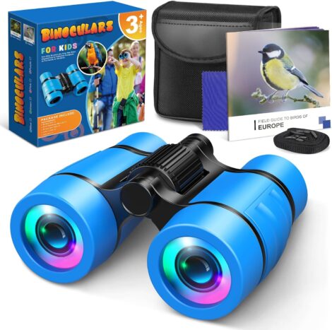 Boy’s Binoculars – Age 3-9, Travel Games, Garden Toys & Gifts