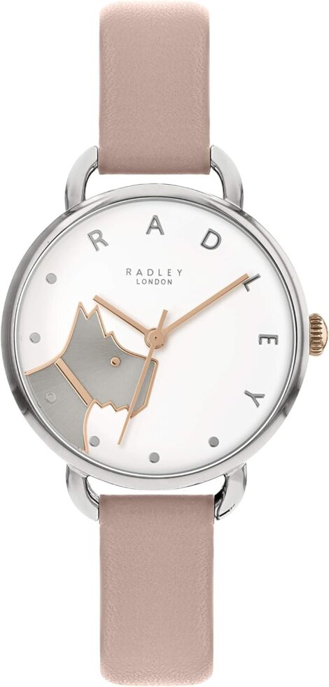 RADLEY Cobweb Leather Dog Watch for Women with Open Shoulder Strap