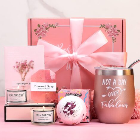 Unique birthday and Christmas gifts for women, including moms, sisters, teachers, and best friends, plus candles.