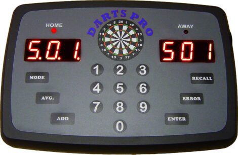 Electronic Dart Scorer: A Perfect Gift for Dart Enthusiasts, Ideal for Man Cave, Bar, or Pub.