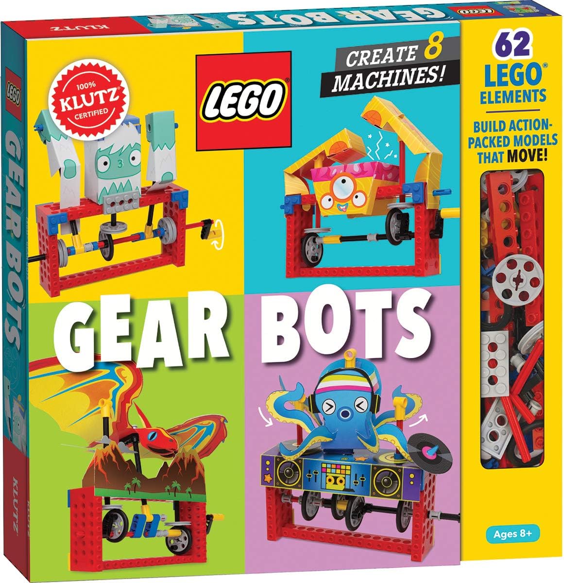LEGO Gear Bots (Klutz): Create 8 Machines