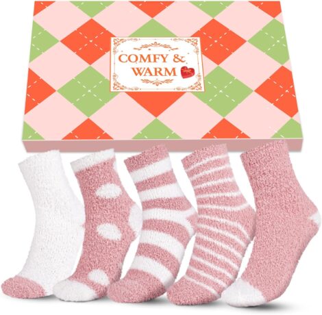 Fluffy Socks for Women – Warm Bed & Thermal Socks, Ideal Xmas Gift for Her.